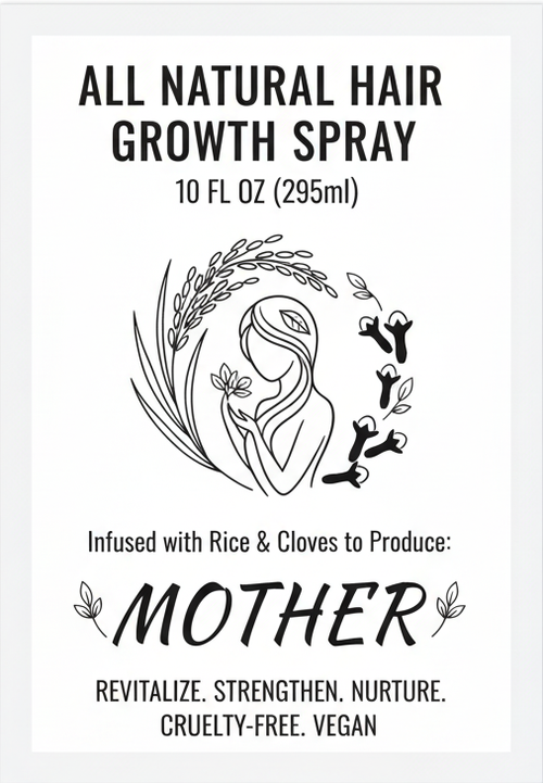 All Natural Hair Growth Spray 2.9oz